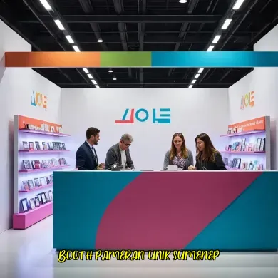 Booth Pameran Unik Sumenep